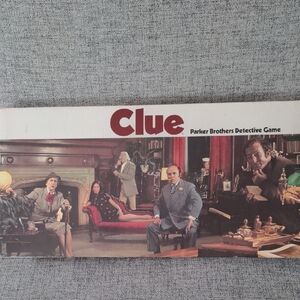 Parker 1972 Edition Of Clue